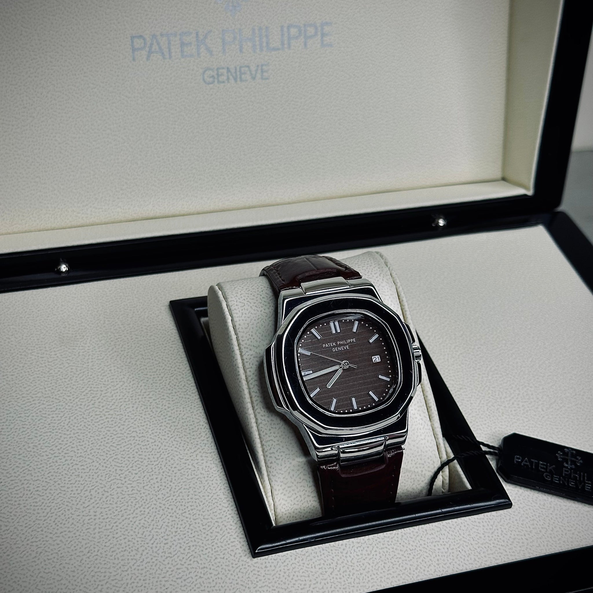 PP Leather Straps (swiss like movement)